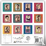 Flame, Tree - Frida Kahlo Wall Calendar 2024 (Art Calendar)