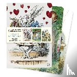 Flame Tree Studio - Alice in Wonderland Set of 3 Standard Notebooks