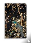 Flame Tree Studio - Ashmolean Museum: Embroidered Hanging with Peacock (Soft Touch Journal)