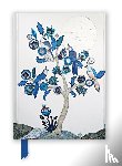 Flame Tree Studio - Alexandra Milton: Silver Tree of Life with Four White-throated Magpies (Foiled Journal)