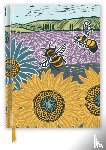Flame Tree Studio - Kate Heiss: Sunflower Fields (Blank Sketch Book)