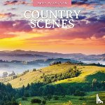 Red Robin - Country Scenes 2025 Square Wall Calendar