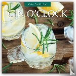 Red Robin - Gin O'clock 2026 Square Wall Calendar