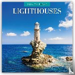 Red Robin - Lighthouses 2026 Square Wall Calendar
