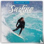 Red Robin - Surfing 2026 Square Wall Calendar