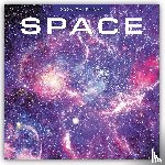 Red Robin - Space 2026 Square Wall Calendar