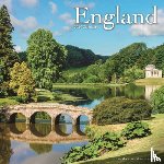 Avonside Publishing Ltd - England Calendar 2024 Square Travel Wall Calendar - 16 Month