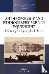  - Anthropology and Ethnography are Not Equivalent