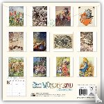 Flame, Tree - Alice's Adventures in Wonderland Wall Calendar 2027 (Art Calendar)