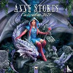Flame, Tree - Anne Stokes Wall Calendar 2027 (Art Calendar)
