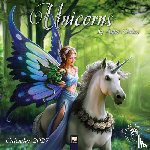 Flame, Tree - Unicorns by Anne Stokes Wall Calendar 2027 (Art Calendar)