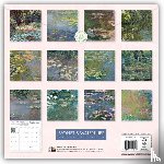 Flame, Tree - Monet's Waterlilies Wall Calendar 2027 (Art Calendar)