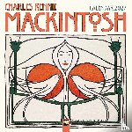 Flame, Tree - Charles Rennie Mackintosh Wall Calendar 2027 (Art Calendar)