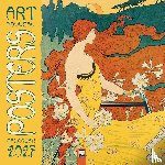 Flame, Tree - Art Nouveau Posters Wall Calendar 2027 (Art Calendar)