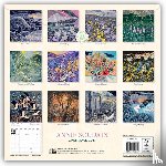Flame, Tree - Annie Soudain Wall Calendar 2027 (Art Calendar)