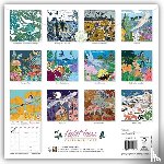 Flame, Tree - Kate Heiss Wall Calendar 2027 (Art Calendar)