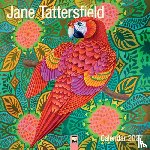 Flame, Tree - Jane Tattersfield Wall Calendar 2027 (Art Calendar)