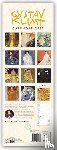 Flame, Tree - Gustav Klimt Slim Calendar 2027 (Art Calendar)