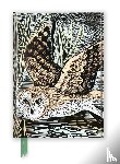 Flame, Tree - Angela Harding: Marsh Owl 2027 Luxury Diary Planner – Page to View with Notes