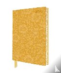 Flame, Tree - William Morris: Mallow 2027 Artisan Art Vegan Leather Diary Planner - Page to View with Notes
