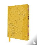 Flame, Tree - Gustav Klimt: The Kiss 2027 Artisan Art Vegan Leather Diary Planner - Page to View with Notes