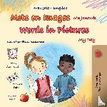 Books, Kidkiddos - Words in Pictures - My Day (French English Bilingual Children's Book)