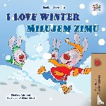 Admont, Shelley, Books, Kidkiddos - I Love Winter (English Slovak Bilingual Children's Book)