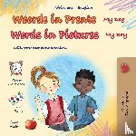 Books, Kidkiddos - Words in Pictures - My Day (Afrikaans English Bilingual Children's Book)