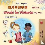 Books, Kidkiddos - Words in Pictures - My Day (Chinese Simplified English Bilingual Children's Book)