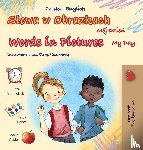 Books, Kidkiddos - Words in Pictures - My Day (Polish English Bilingual Children's Book)