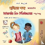 Books, Kidkiddos - Words in Pictures - My Day (Bengali English Bilingual Children's Book)