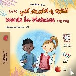 Books, Kidkiddos - Words in Pictures - My Day (Pashto English Bilingual Children's Book)