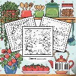 Revive Coloring Books - Bold & Easy Little Corner Coloring Book