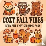Revive Coloring Books - Bold & Easy Cozy Fall Vibes Coloring Book