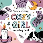 Revive Coloring Books - Bold & Easy Cozy Girl Coloring Book
