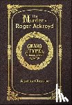 Christie, Agatha - Large Print - The Murder of Roger Ackroyd - Grand Type Collector's Edition - Matte Hardcover with Dust Jacket
