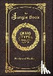 Kipling, Rudyard - Large Print - The Jungle Book - Grand Type Collector's Edition - Matte Hardcover with Dust Jacket