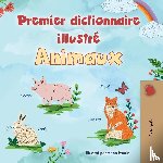 Books, Kidkiddos - First Picture Dictionary - Animals (French Children's Book)