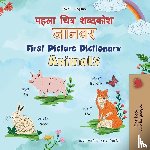 Books, Kidkiddos - First Picture Dictionary - Animals (Hindi English Bilingual Children's Book)