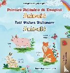Books, Kidkiddos - First Picture Dictionary - Animals (Portuguese English Bilingual Children's Book - Portugal)