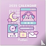  - Pusheen Month to View Square Calendar Official Product 2025