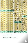 O. H., Austin - Something (To Be) Said