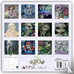 Flame, Tree - Strangeling by Jasmine Becket-Griffith Wall Calendar 2025 (Art Calendar)