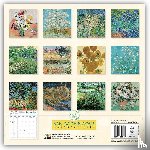 Flame, Tree - Vincent van Gogh Blooms Wall Calendar 2025 (Art Calendar)