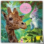 Flame Tree Publishing - Patricia MacCarthy's Tropical Fantasy Wall Calendar 2025 (Art Calendar)
