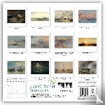 Flame Tree Publishing - Tate: J.M.W. Turner Seascapes Wall Calendar 2025 (Art Calendar)