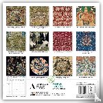 Flame, Tree - Ashmolean Museum: World Textiles Wall Calendar 2025 (Art Calendar)