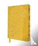Flame Tree Studio - Klimt: The Kiss 2025 Artisan Art Vegan Leather Diary Planner - Page to View with Notes