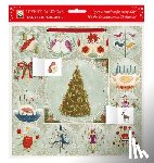 Flame Tree Studio - Maja Lindberg: Twelve Days of Christmas Advent Calendar (with stickers)