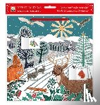 Flame Tree Studio - Kate Heiss: Winter Wonderland Advent Calendar (with stickers)